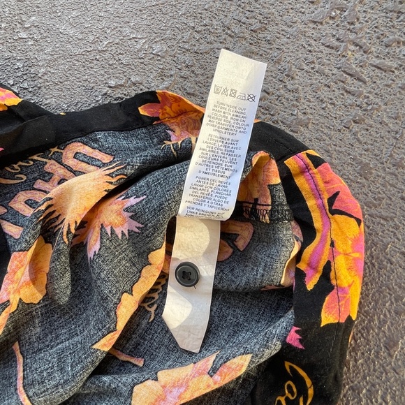 ASOS | COLLUSION Tropical Print Revere Shirt Dress US 8 M / L - Picture 9 of 9